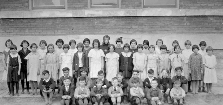 School class, ca. 1932.